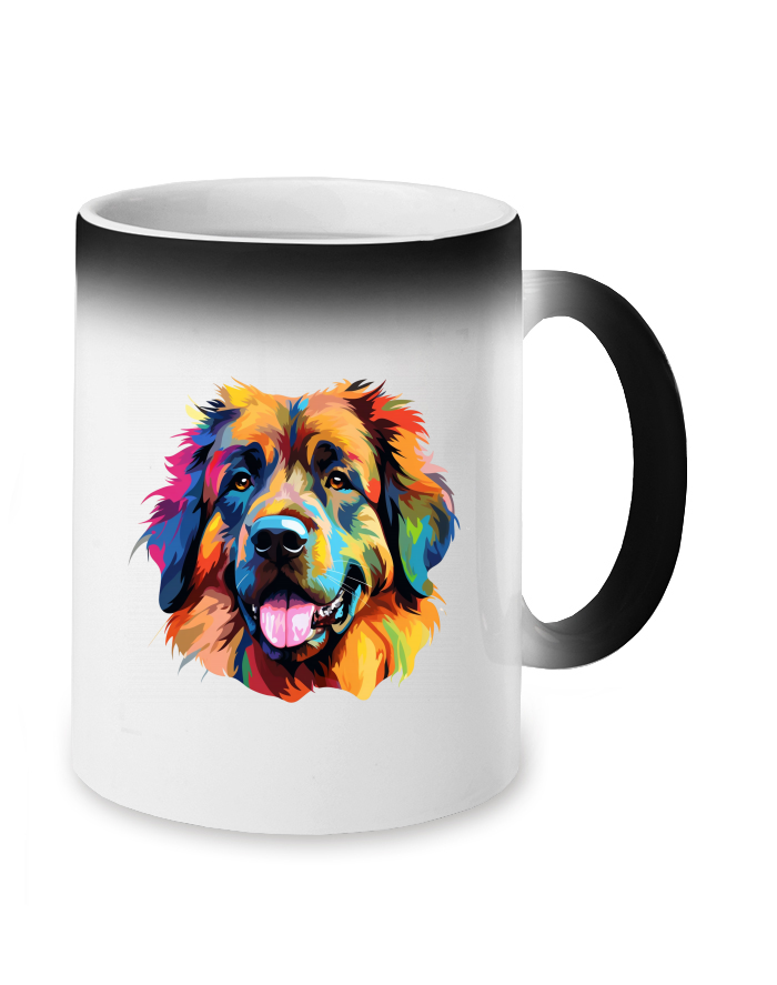 Magický měnící se hrnek Leonberger