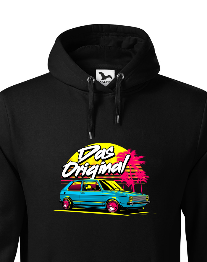 Pánská mikina s kapucí Das Original – Volkswagen Golf MK1