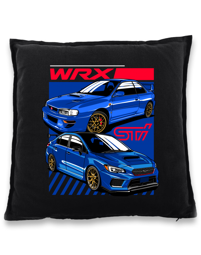 Bavlněný polštář Subaru WRX STI 2
