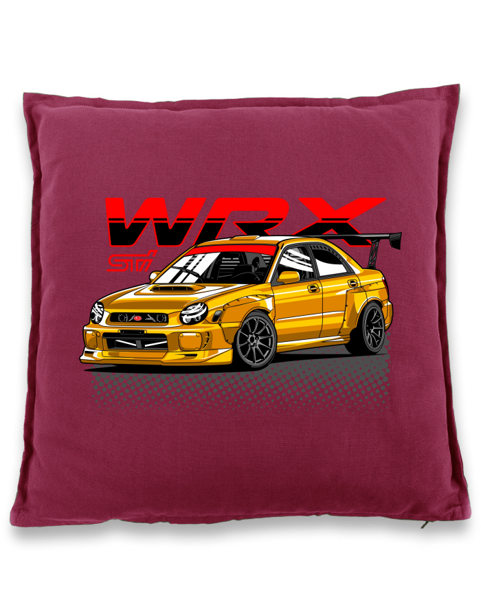 Bavlněný polštář Subaru WRX STI Bugeye