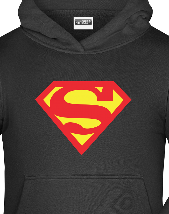 Dětská mikina s kapucí Superwoman