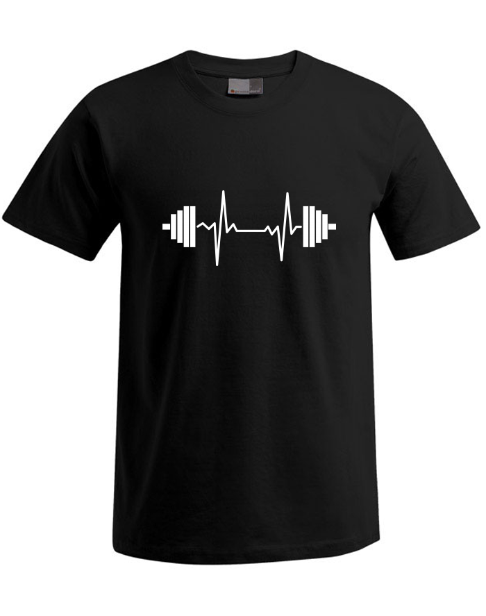Pánské tričko Plus Size Tep fitness