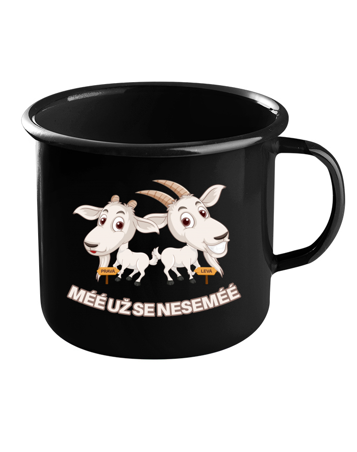 Plechový hrneček Méé už se nesemée