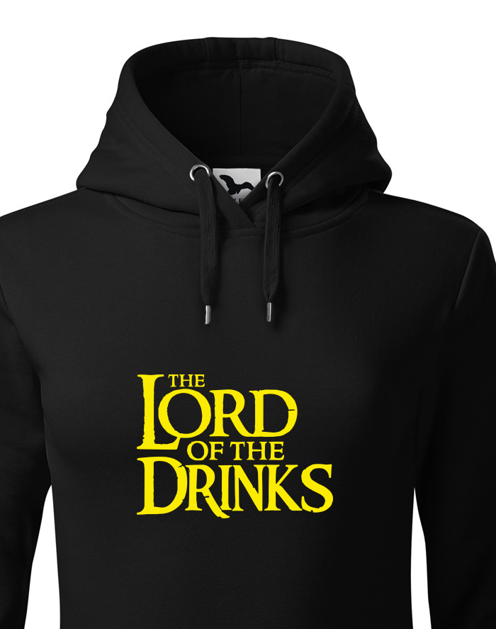 Dámská mikina s kapucí The Lord Of the Drinks