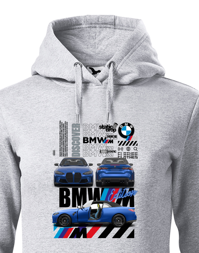 Dámská mikina s kapucí BMW M4
