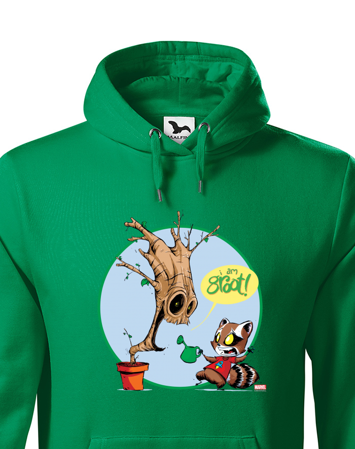 Pánská mikina s kapucí Groot