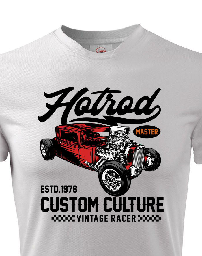 Pánské funkční tričko Hot rod 1
