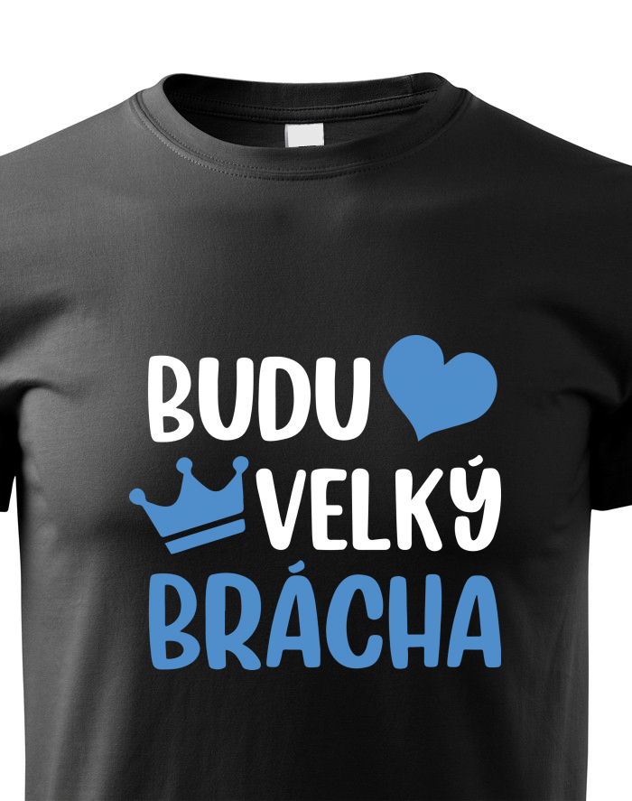 Dětské tričko Budu velký brácha