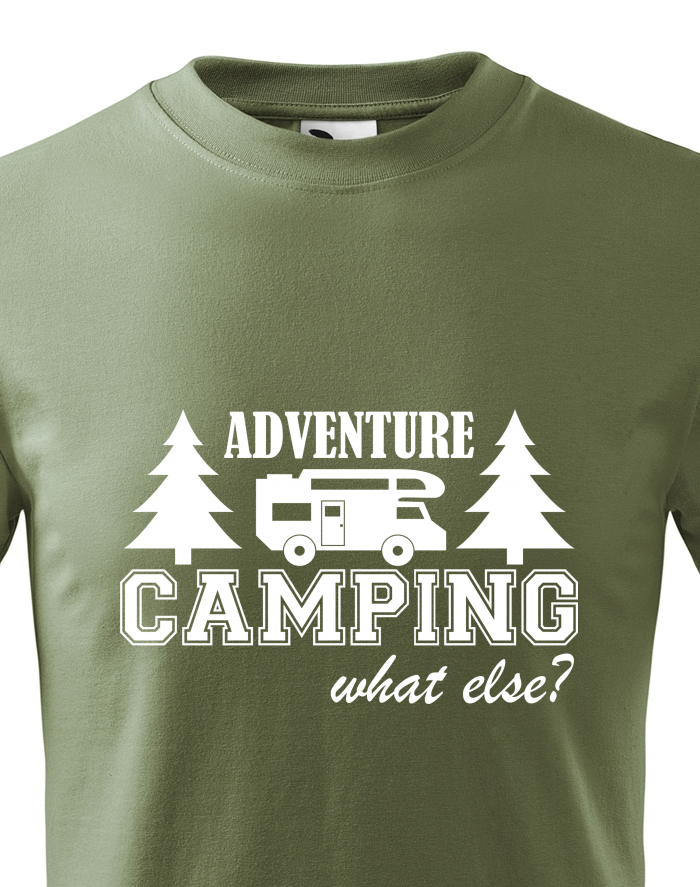 Dětské tričko Adventure Camping