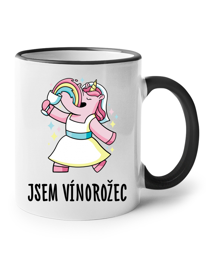 Keramický hrnek Jsem vínorožec
