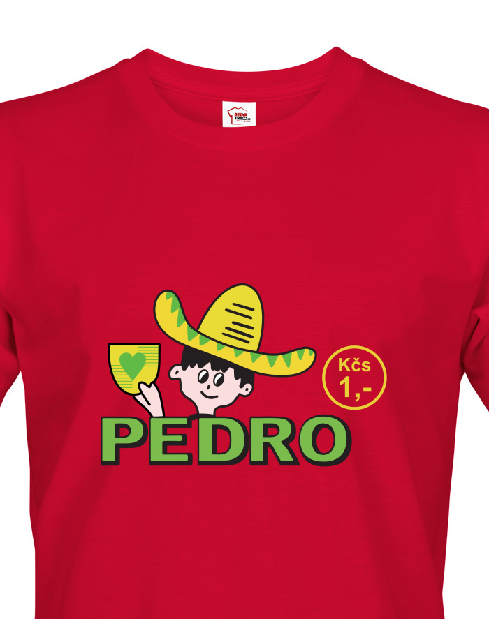 Pedro - pánské tričko s krátkým rukávem