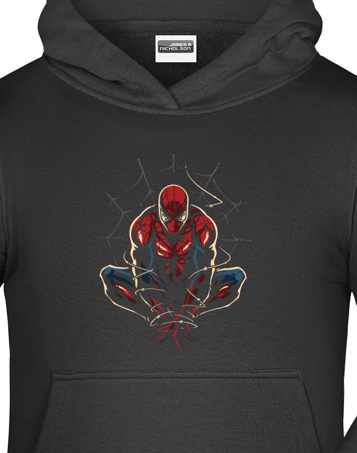 Dětská mikina s kapucí Spider-Man