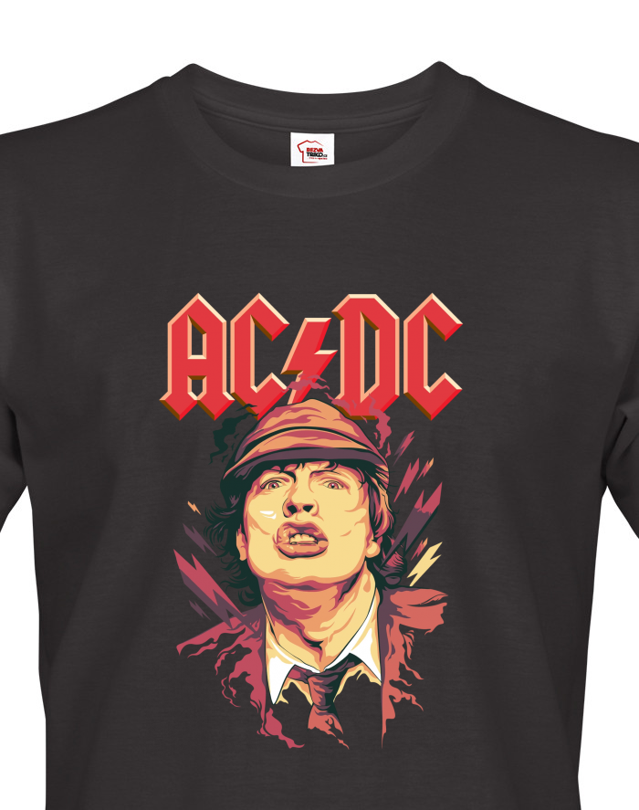 Pánské tričko AC/DC – Brian Johnson