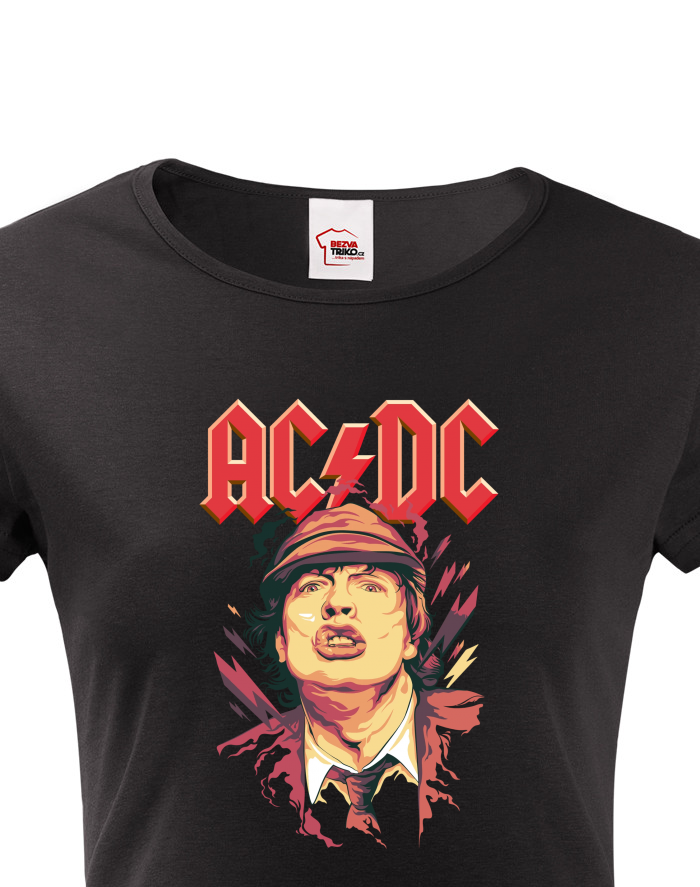 Dámské tričko AC/DC – Brian Johnson