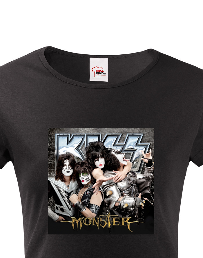 Dámské tričko Kiss – Monster