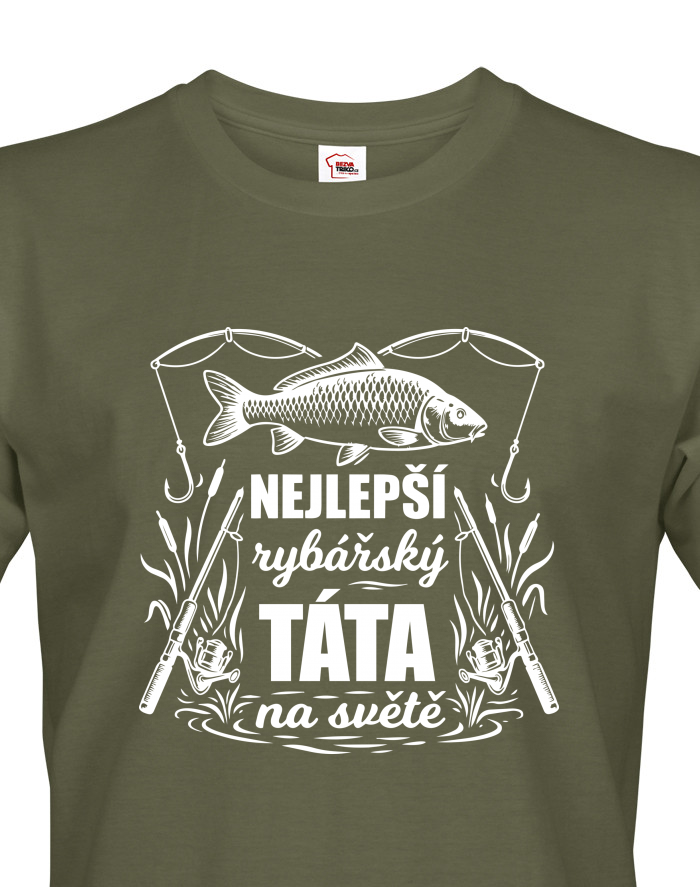 Tričko Nejlepší rybářský táta