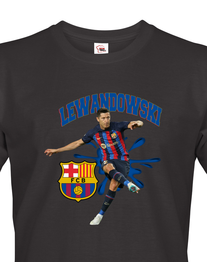 Pánské tričko Robert Lewandowski Barcelona