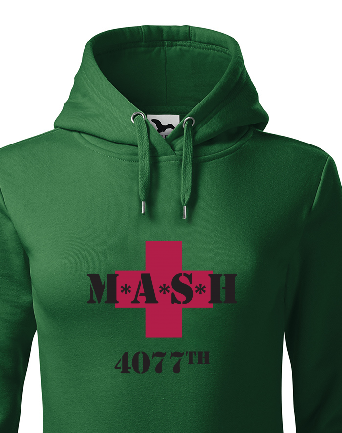 Dámská mikina s kapucí MASH 4077