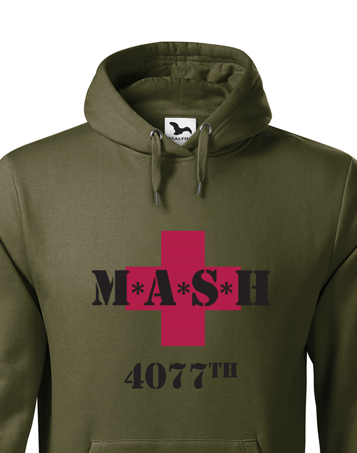 Pánská mikina s kapucí MASH 4077