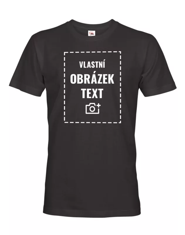 Pánské tričko s vlastním potiskem