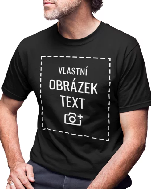 Pánské tričko s vlastním potiskem
