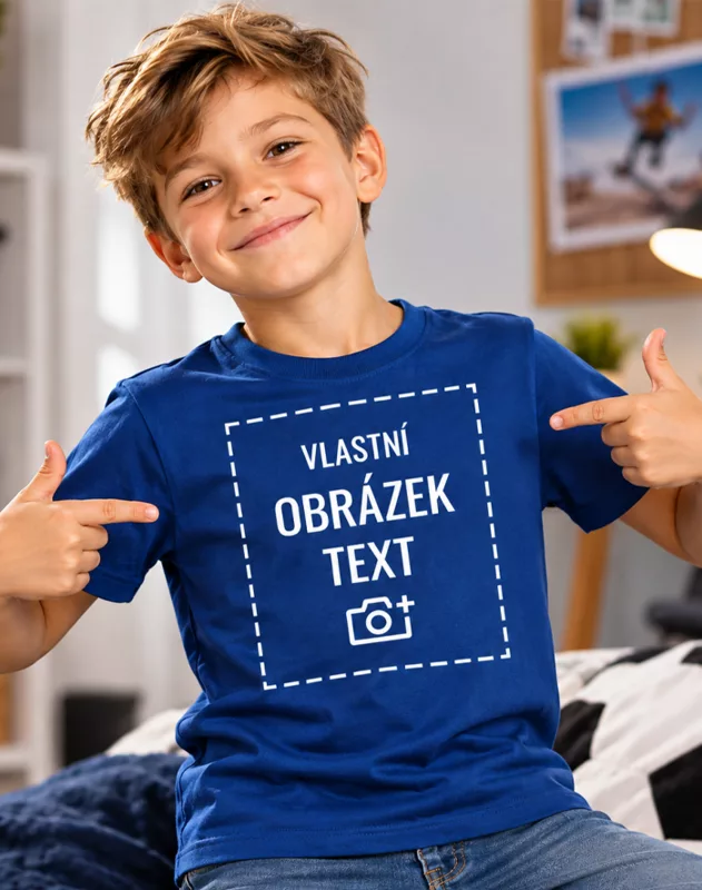 Dětské tričko s vlastním potiskem