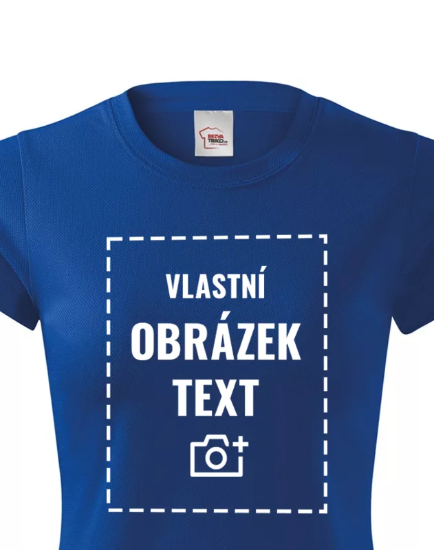 Dámské funkční tričko /dres s vlastním potiskem