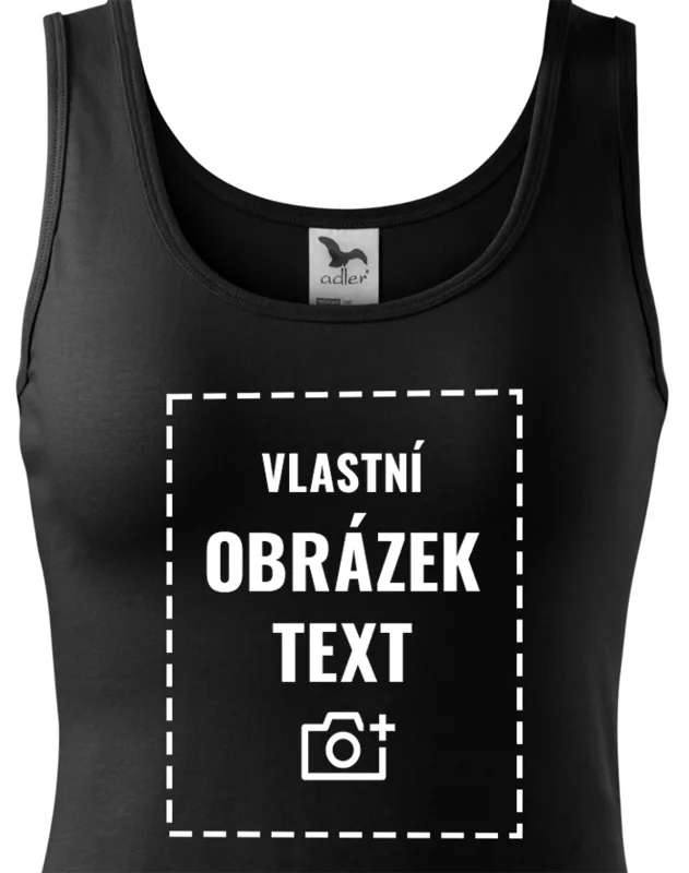 Dámské tílko s vlastním potiskem