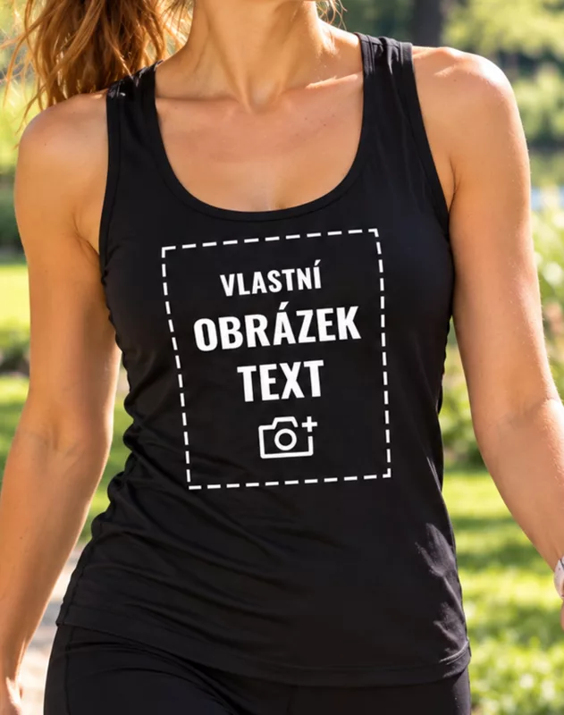 Dámské tílko s vlastním potiskem