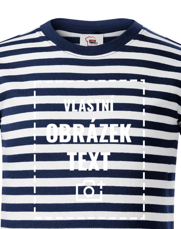 Dětské vodácké tričko s vlastním potiskem