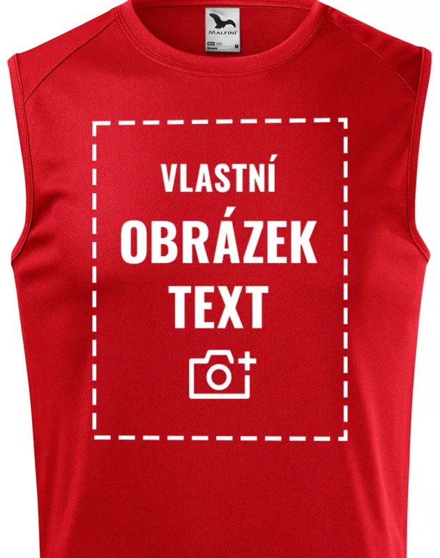 Pánské funkční tílko s vlastním potiskem