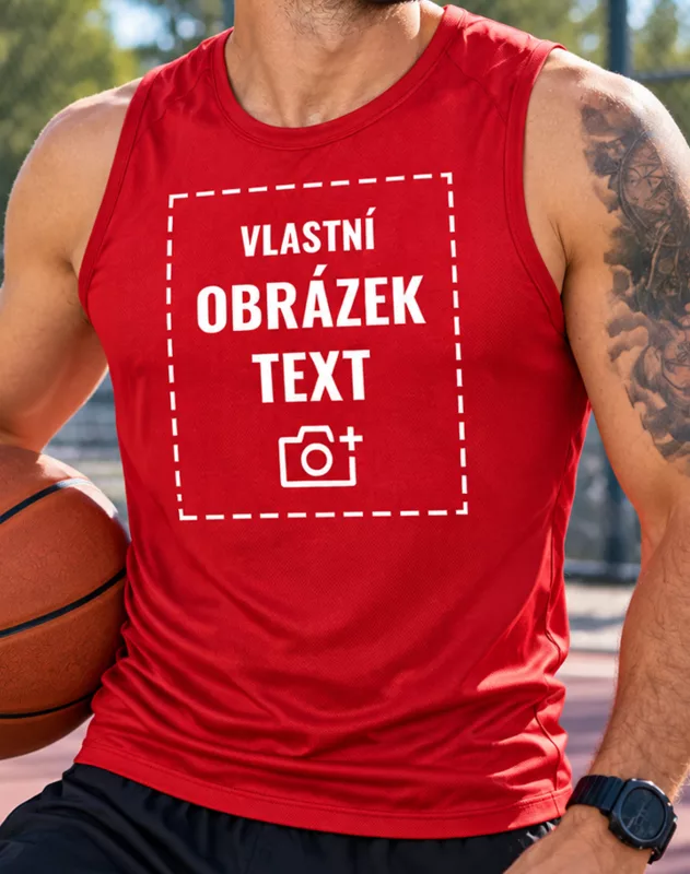 Pánské funkční tílko s vlastním potiskem