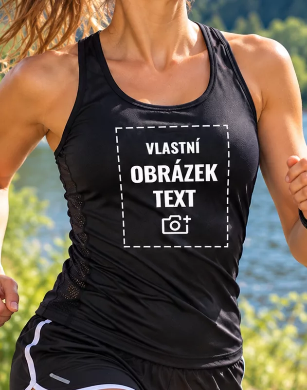 Dámské funkční tílko s vlastním potiskem