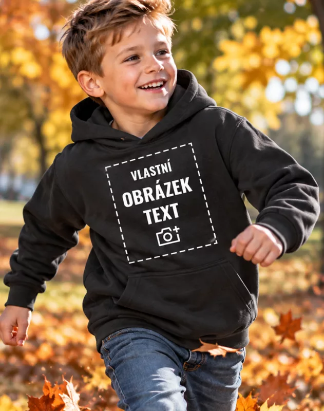 Dětská mikina s vlastním potiskem