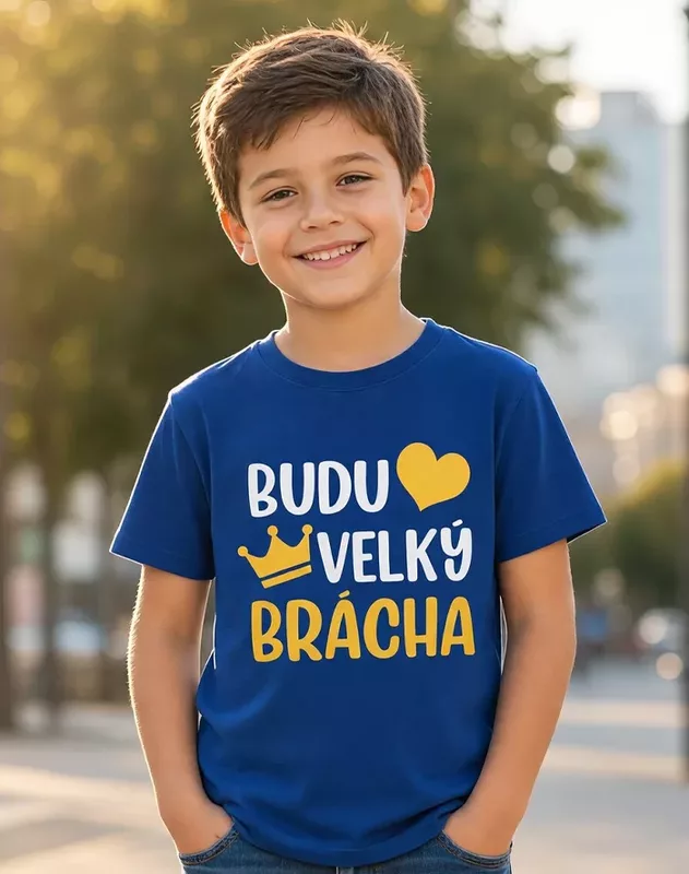 Dětské tričko – Budu velký brácha