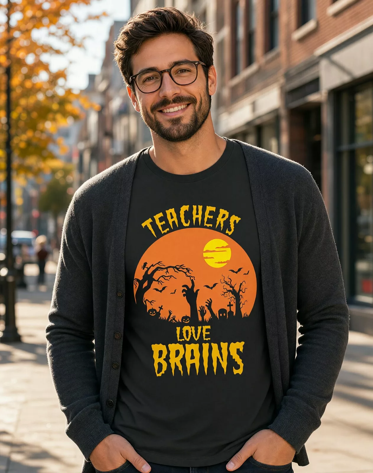 Pánské tričko Teachers Love Brains