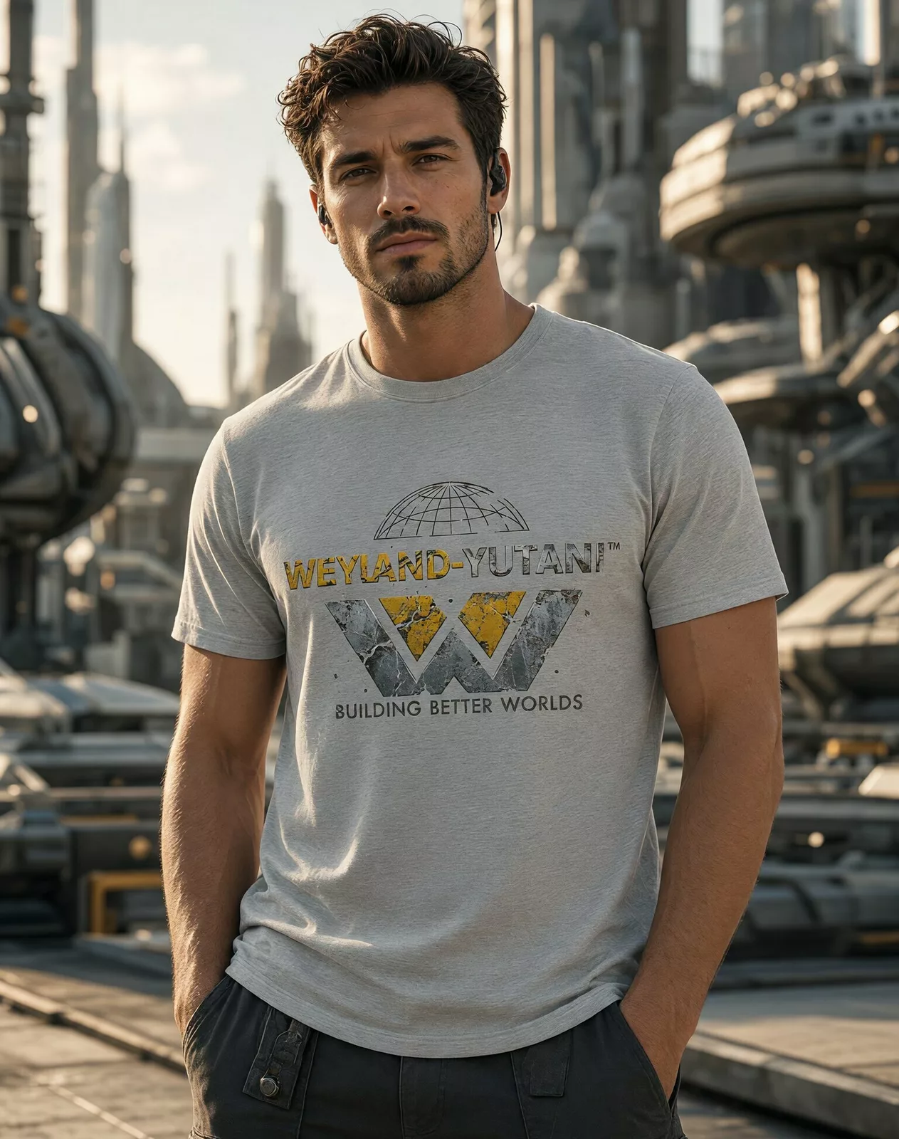 Pánské tričko Weyland Yutani – Building Better Worlds