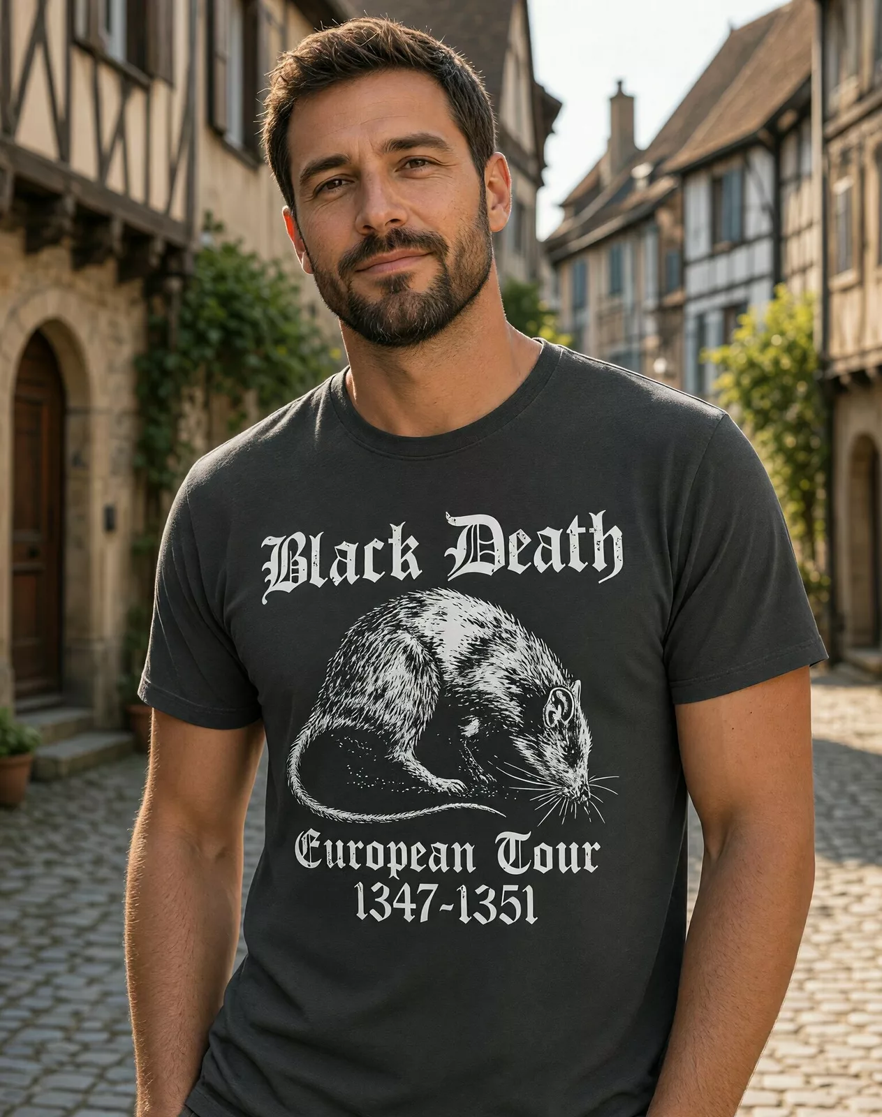 Pánské tričko Black Death