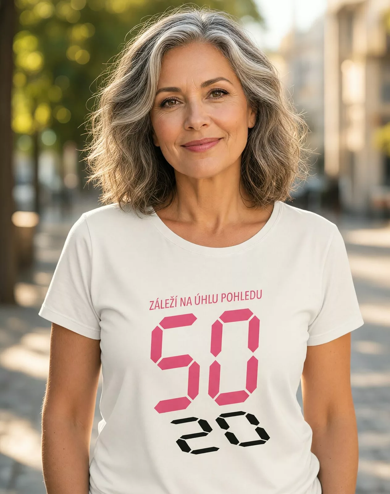 Dámské tričko Záleží na úhlu pohledu