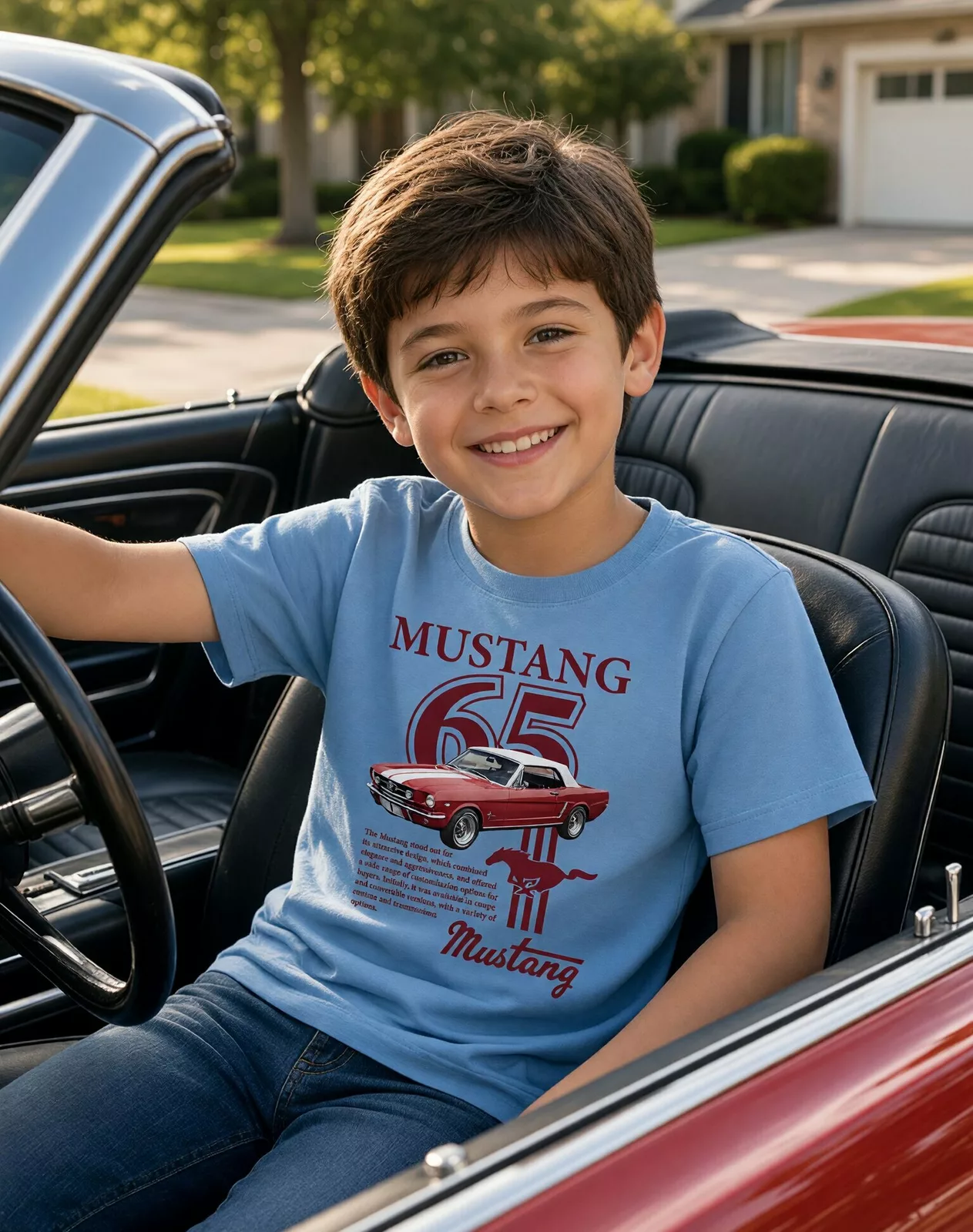 Dětské tričko Ford Mustang 65