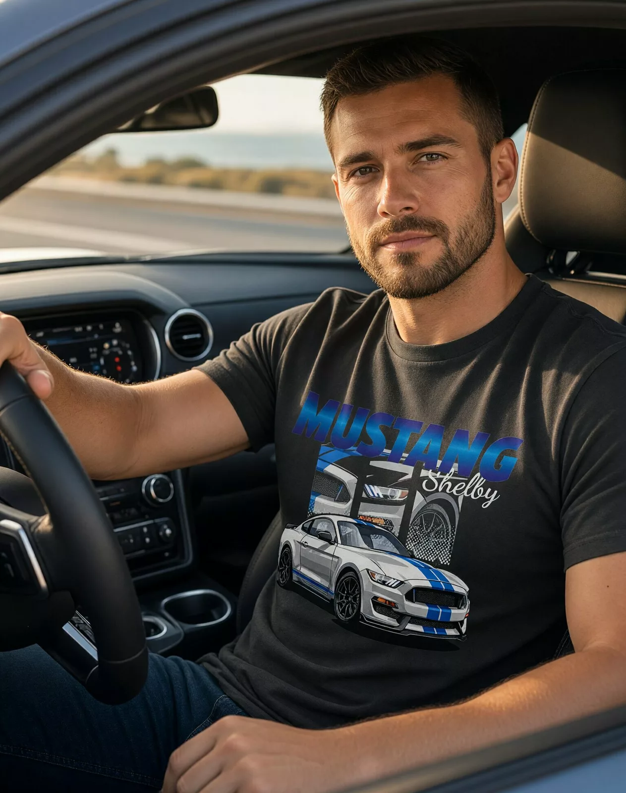 Pánské tričko Mustang Shelby