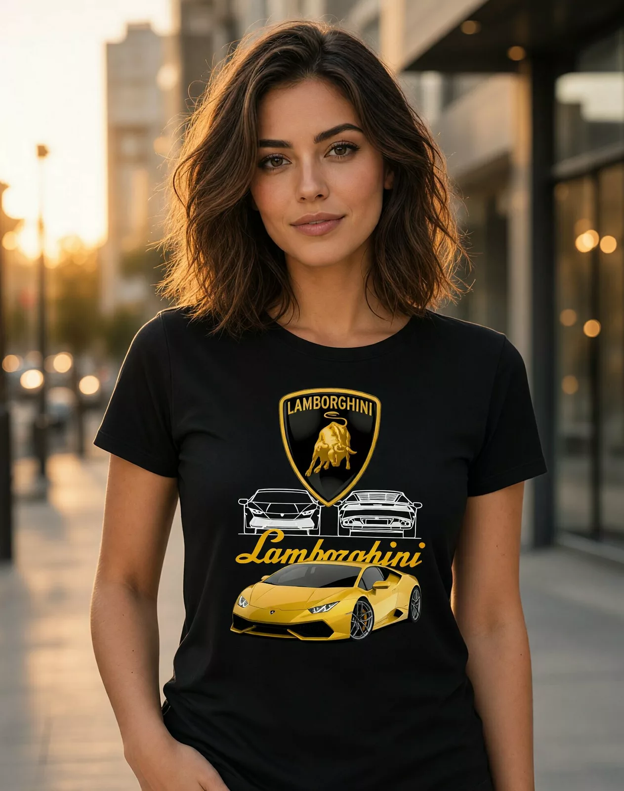 Dámské tričko Lamborghini