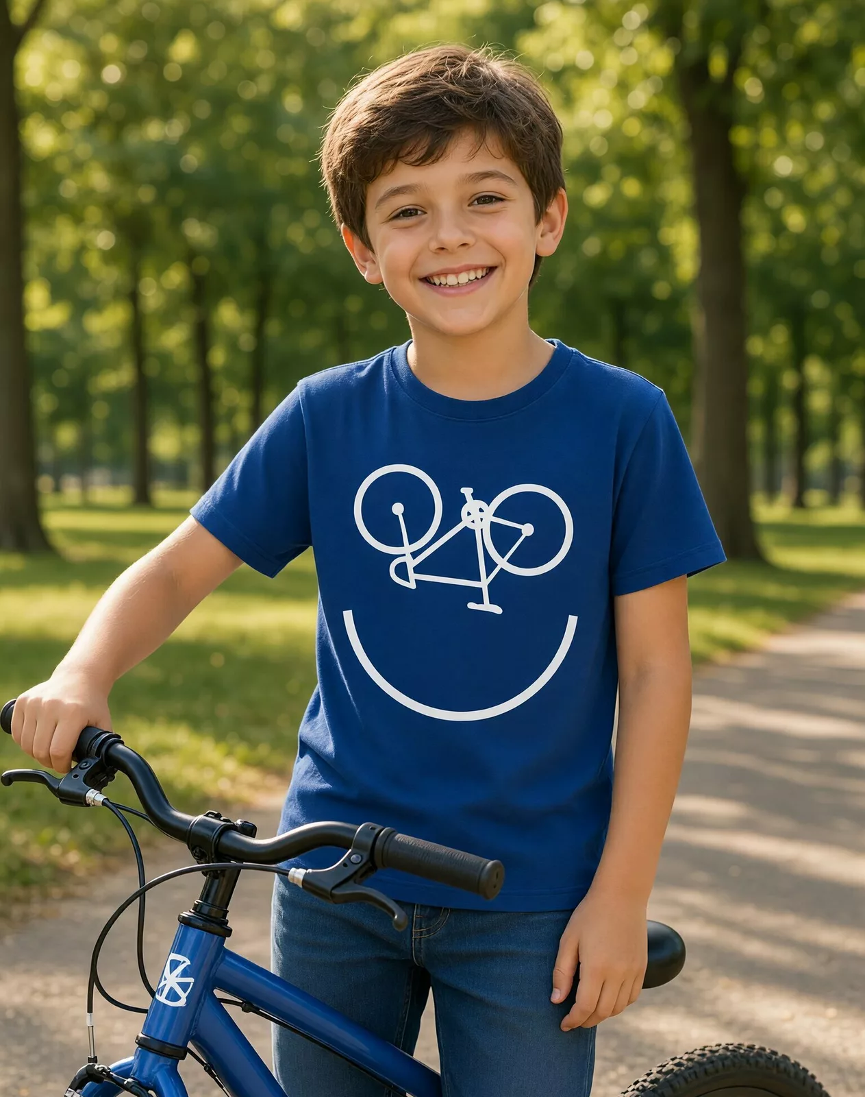 Dětské tričko Cyklo úsměv