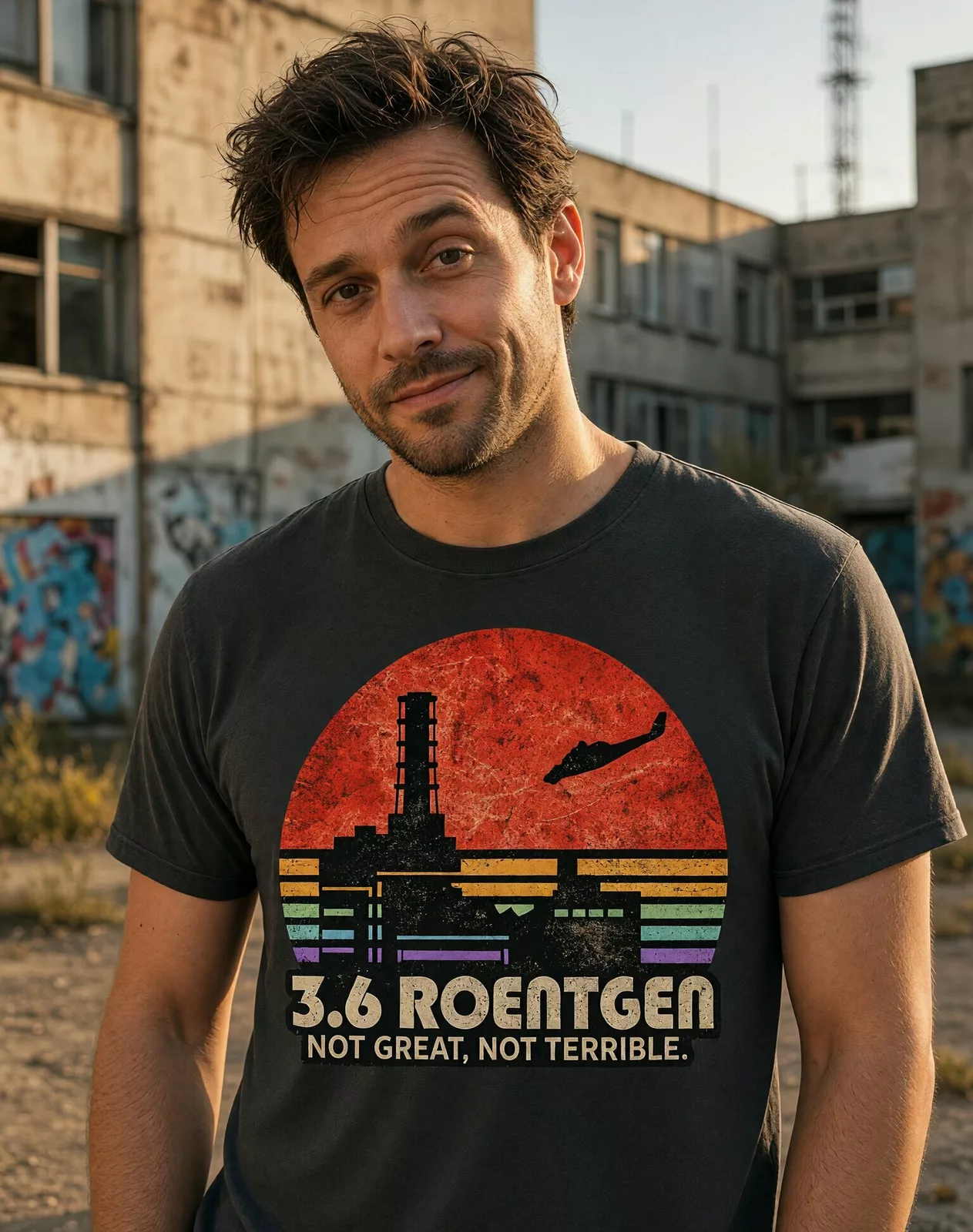 Pánské tričko 3.6 Roentgen - Havárie v Černobylu
