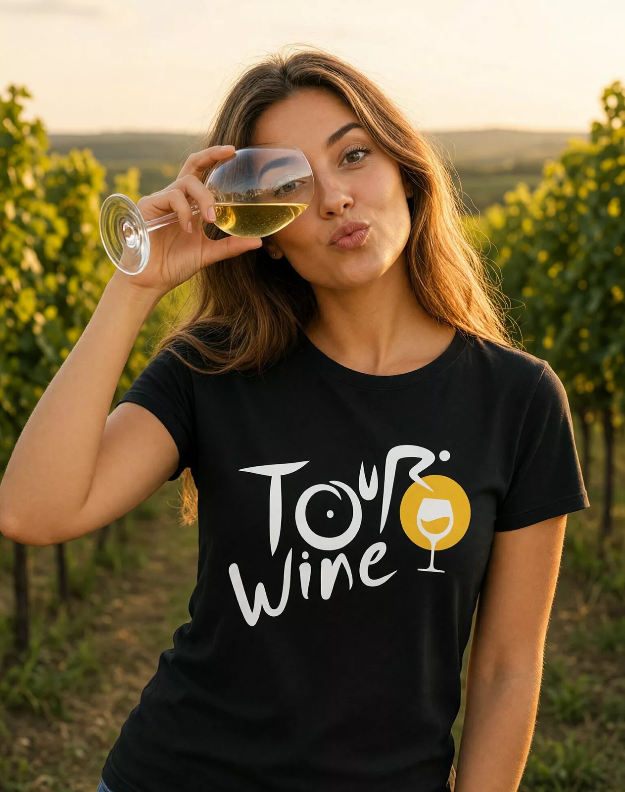 Dámské tričko Tour wine