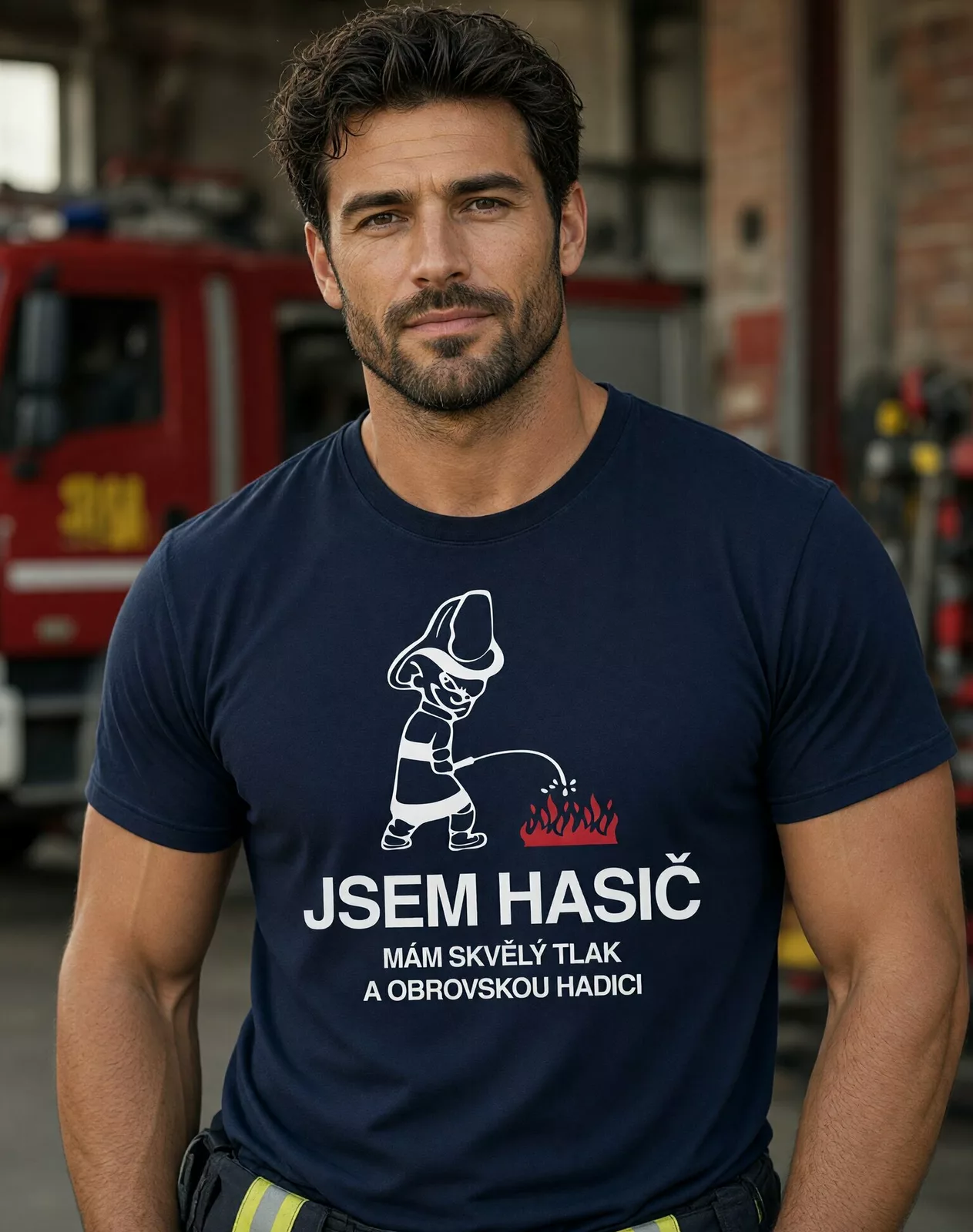 Jsem hasič – mám skvělý tlak a obrovskou hadici