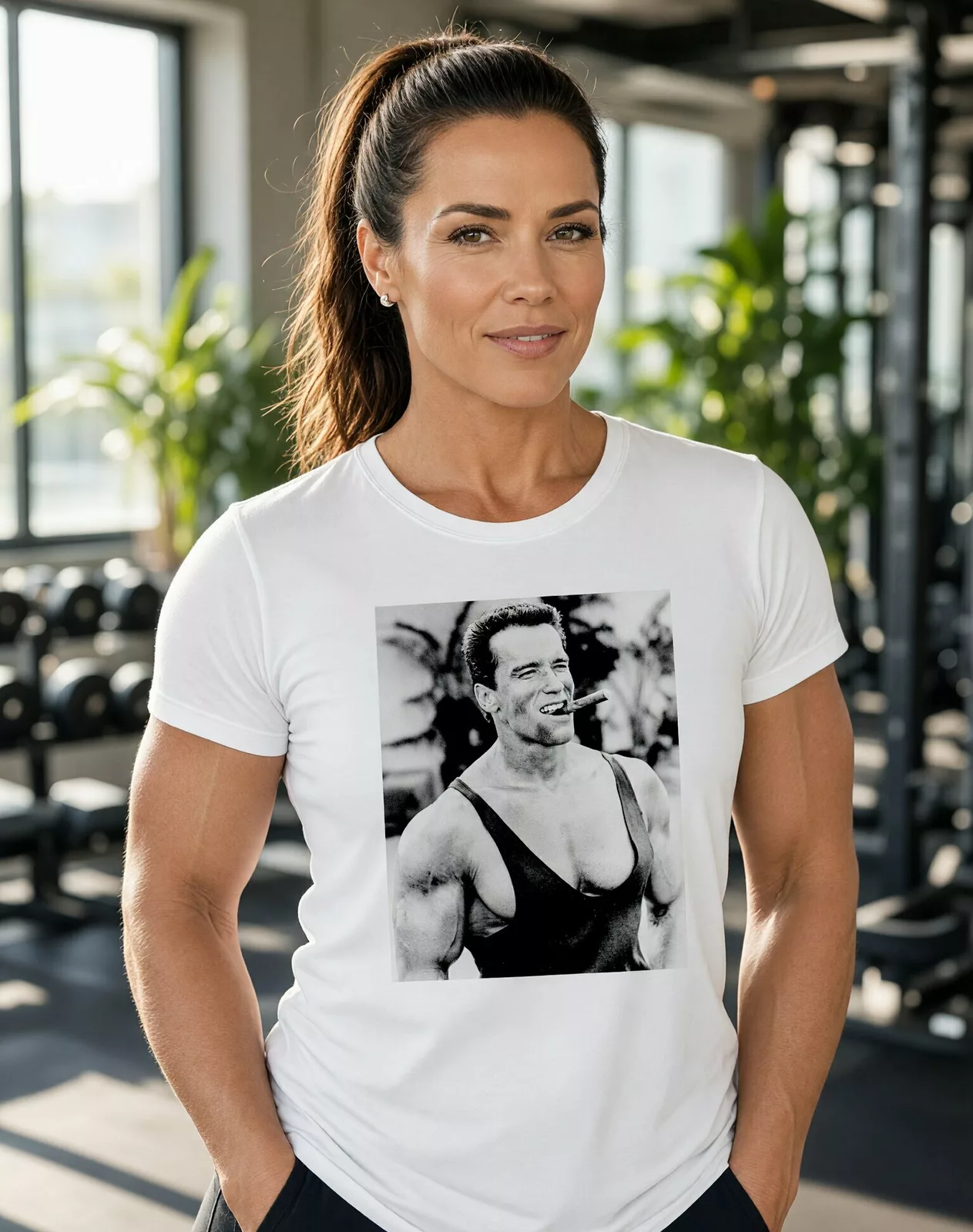 Dámské tričko Arnold Schwarzenegger